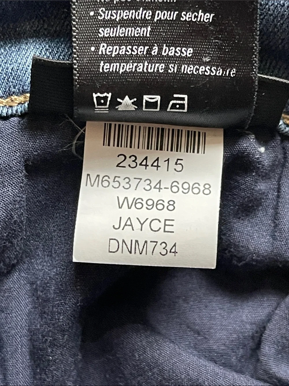 PAIGE LENNOX Slim Straight Leg Jeans, Size 29W, Jayce Wash